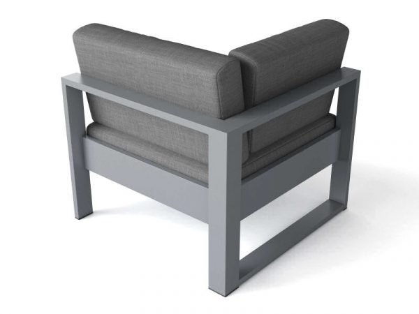 Aluminum Deep Seating Corner Chair DS-1003